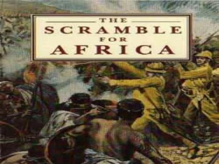 Scramble for africa ap world history